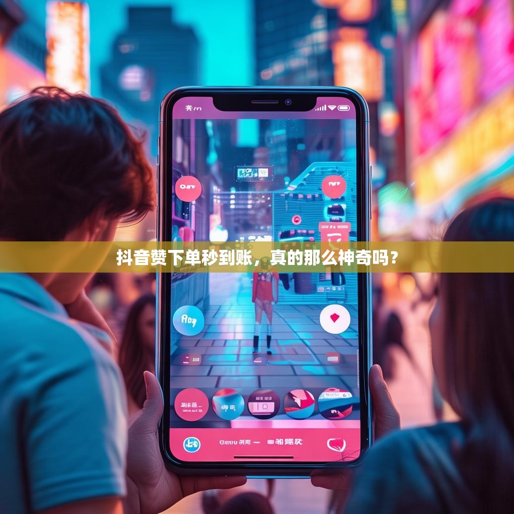 抖音赞下单秒到账，真的那么神奇吗？