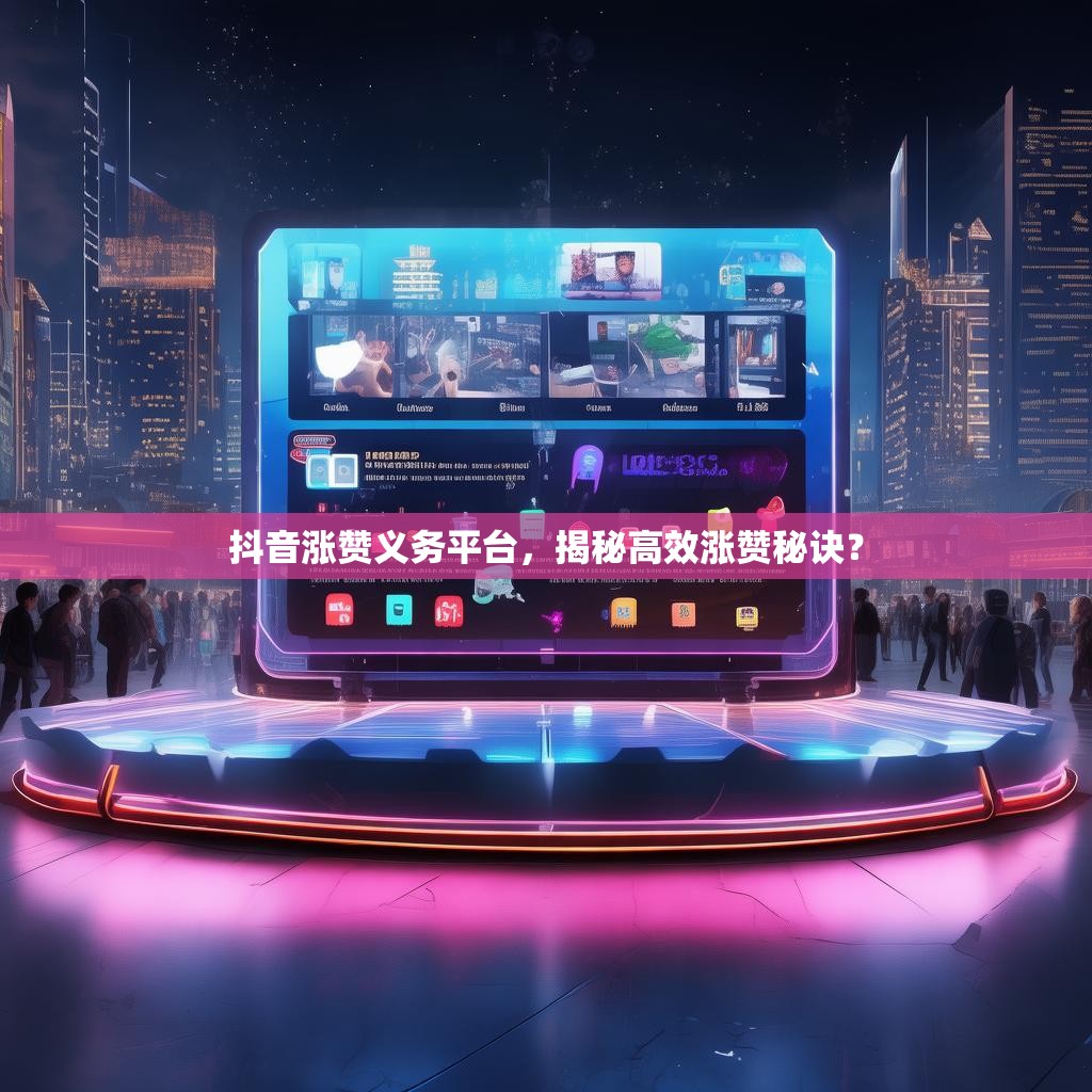 抖音涨赞义务平台，揭秘高效涨赞秘诀？