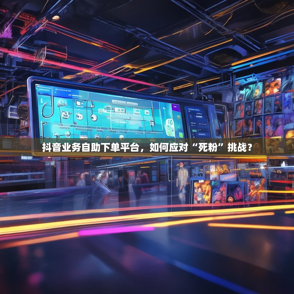 抖音业务自助下单平台，如何应对“死粉”挑战？