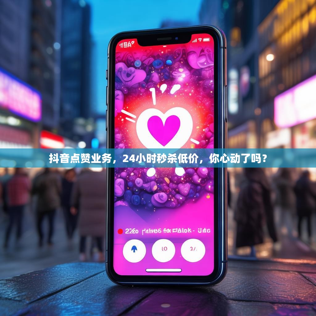 抖音点赞业务，24小时秒杀低价，你心动了吗？