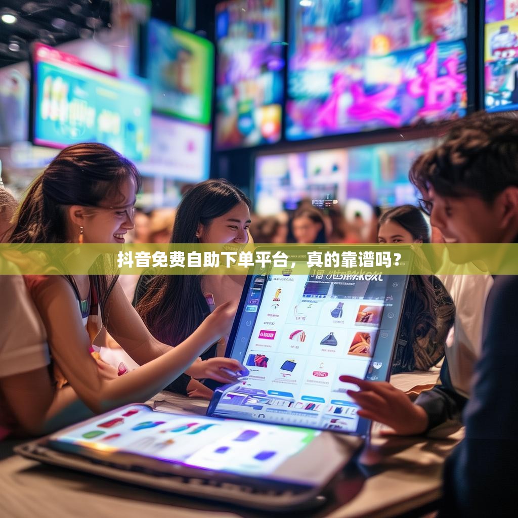 抖音免费自助下单平台，真的靠谱吗？