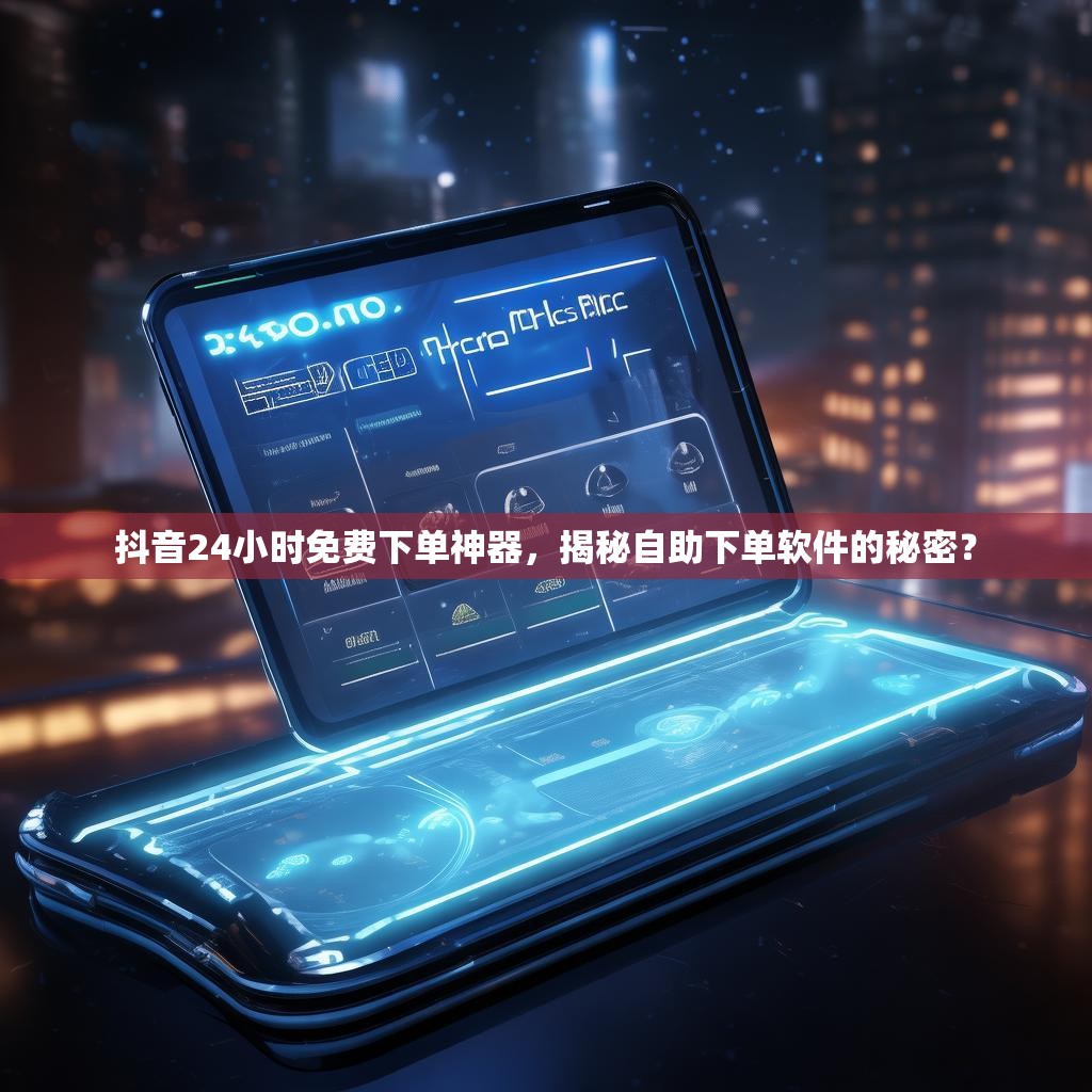 抖音24小时免费下单神器，揭秘自助下单软件的秘密？
