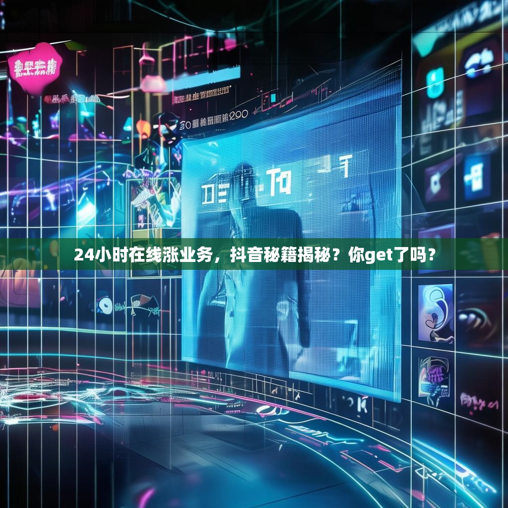 24小时在线涨业务,抖音秘籍揭秘?你get了吗? 24小时在线涨业务,抖音秘籍揭秘?你get了吗?