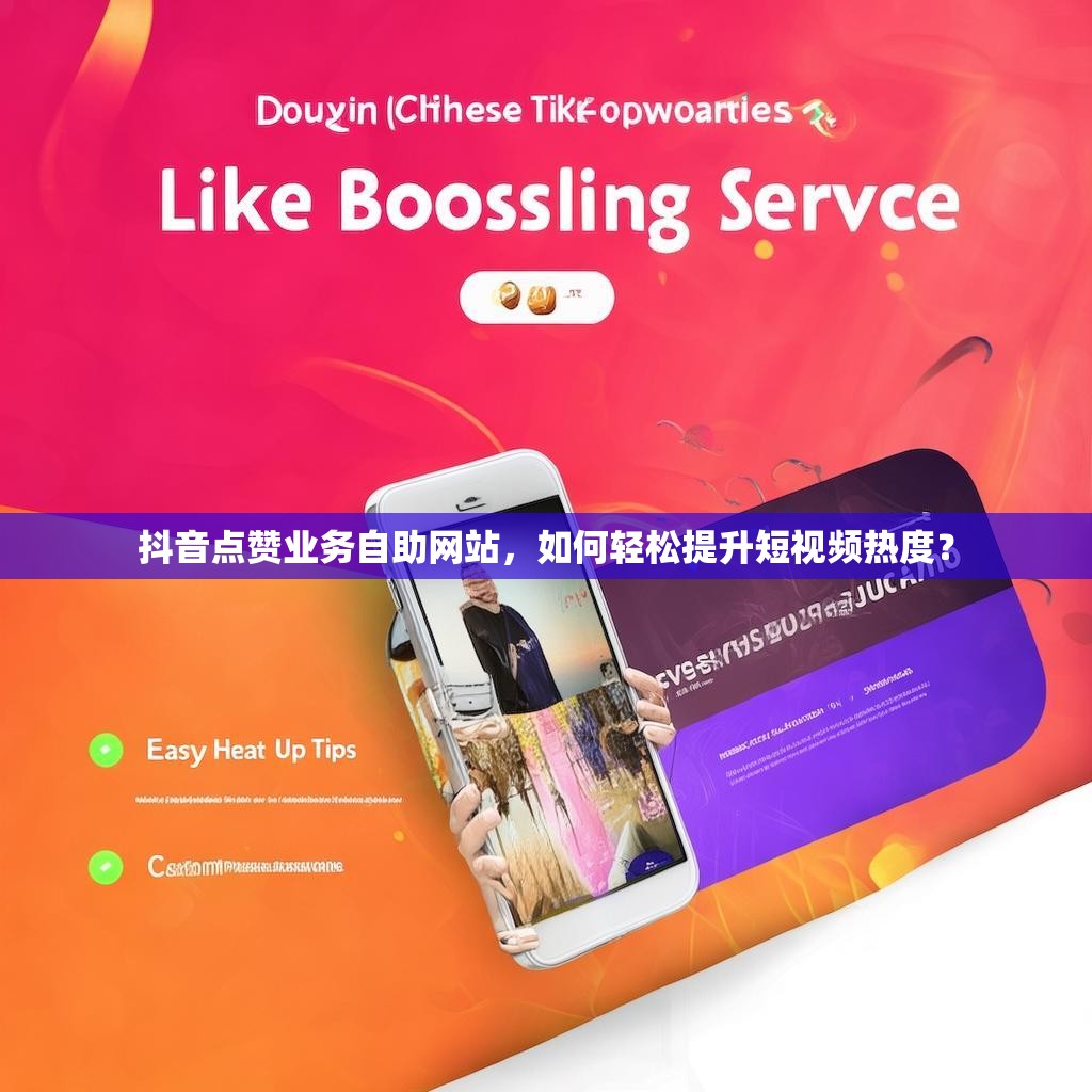 抖音点赞业务自助网站,如何轻松提升短视频热度? 抖音点赞业务自助网站,如何轻松提升短视频热度?