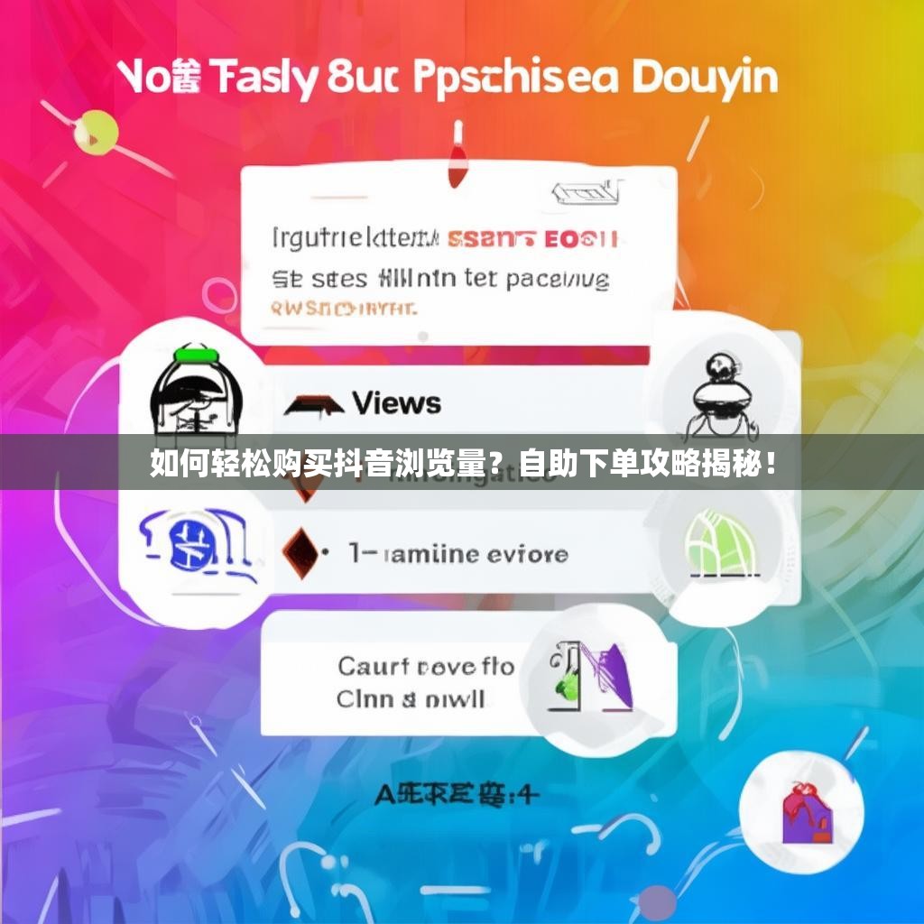 如何轻松购买抖音浏览量？自助下单攻略揭秘！