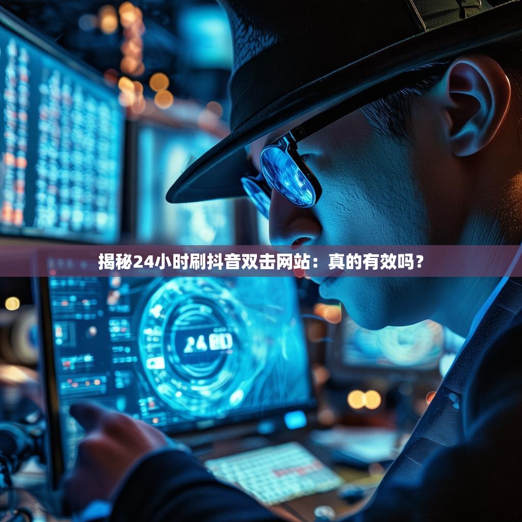 揭秘24小时刷抖音双击网站：真的有效吗？
