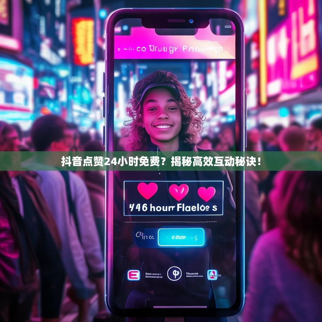 抖音点赞24小时免费？揭秘高效互动秘诀！