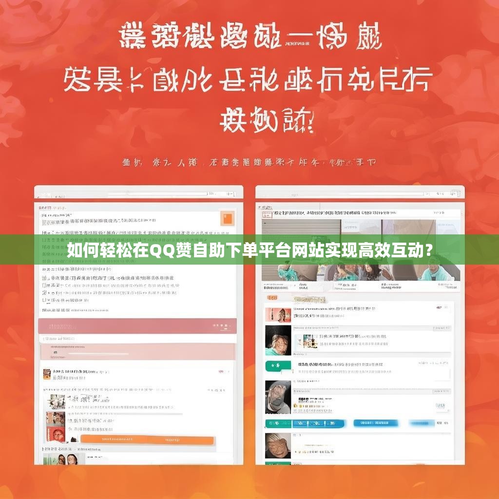 如何轻松在QQ赞自助下单平台网站实现高效互动？