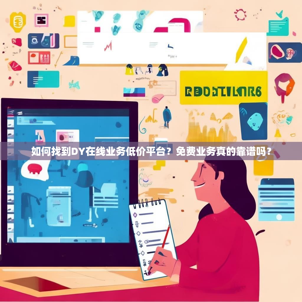 如何找到DY在线业务低价平台？免费业务真的靠谱吗？