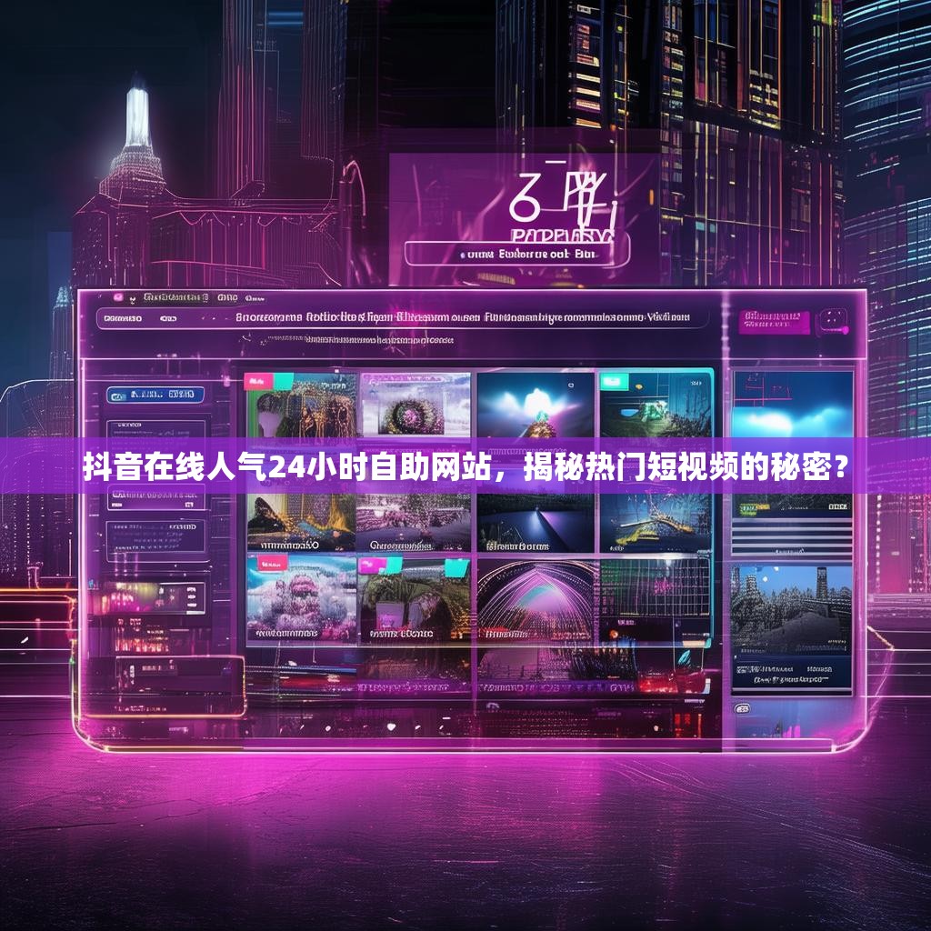 抖音在线人气24小时自助网站，揭秘热门短视频的秘密？