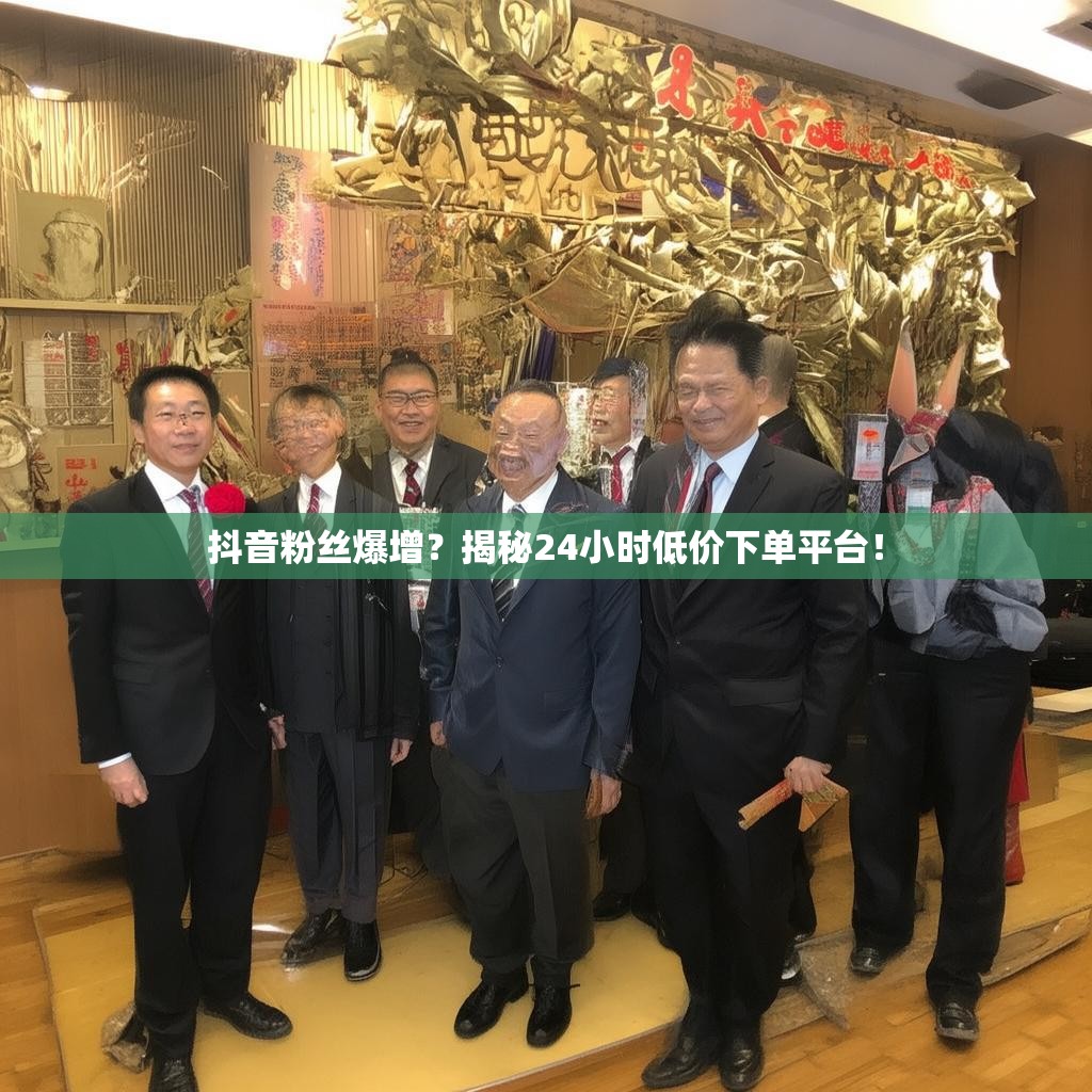 抖音粉丝爆增？揭秘24小时低价下单平台！