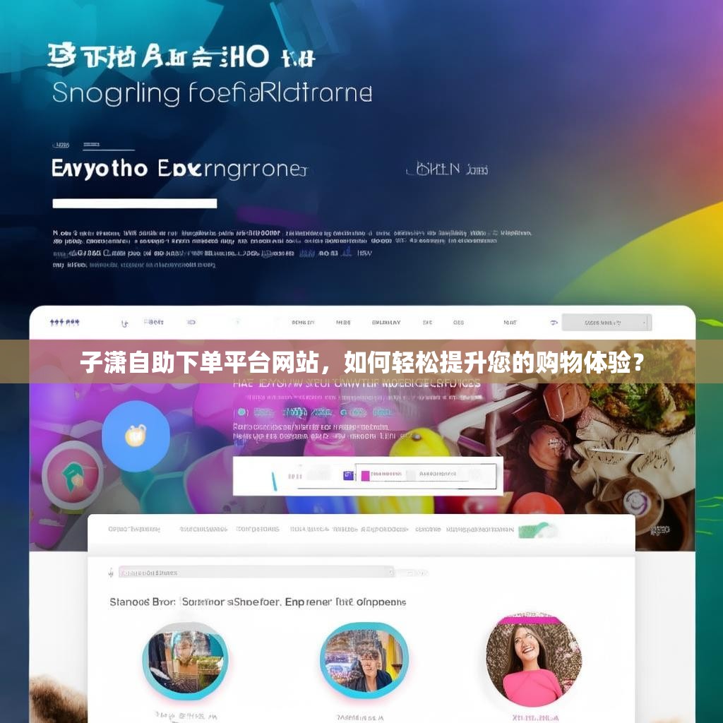 子潇自助下单平台网站，如何轻松提升您的购物体验？