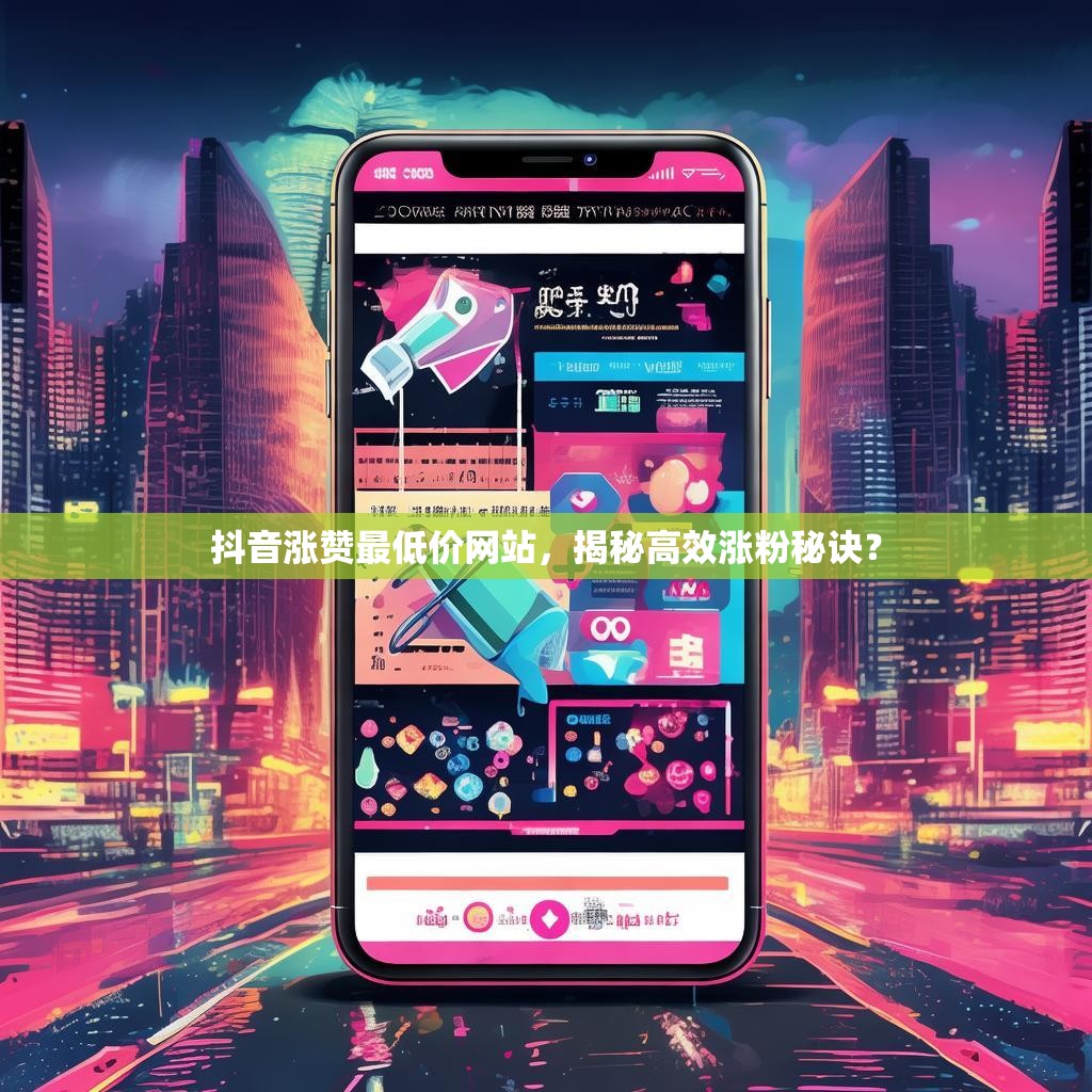 抖音涨赞最低价网站，揭秘高效涨粉秘诀？