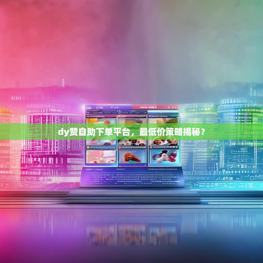dy赞自助下单平台，最低价策略揭秘？