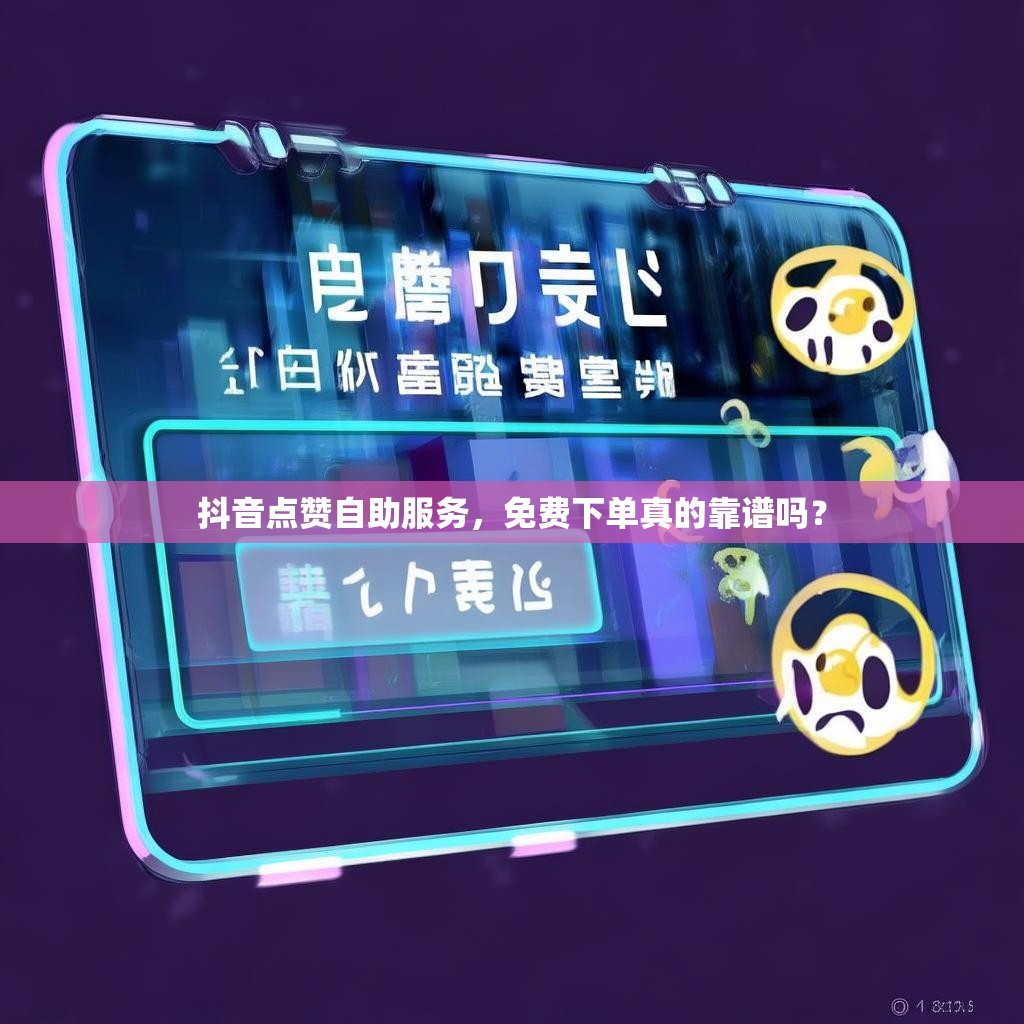 抖音点赞自助服务,免费下单真的靠谱吗? 抖音点赞自助服务,免费下单真的靠谱吗?