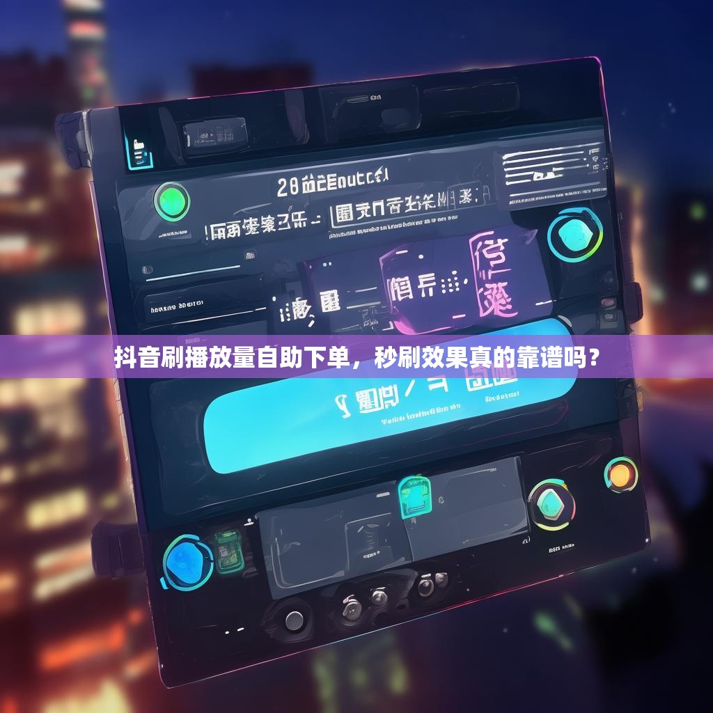 抖音刷播放量自助下单,秒刷效果真的靠谱吗? 抖音刷播放量自助下单,秒刷效果真的靠谱吗?