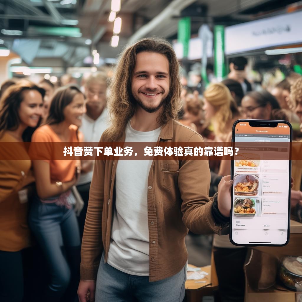 抖音赞下单业务，免费体验真的靠谱吗？
