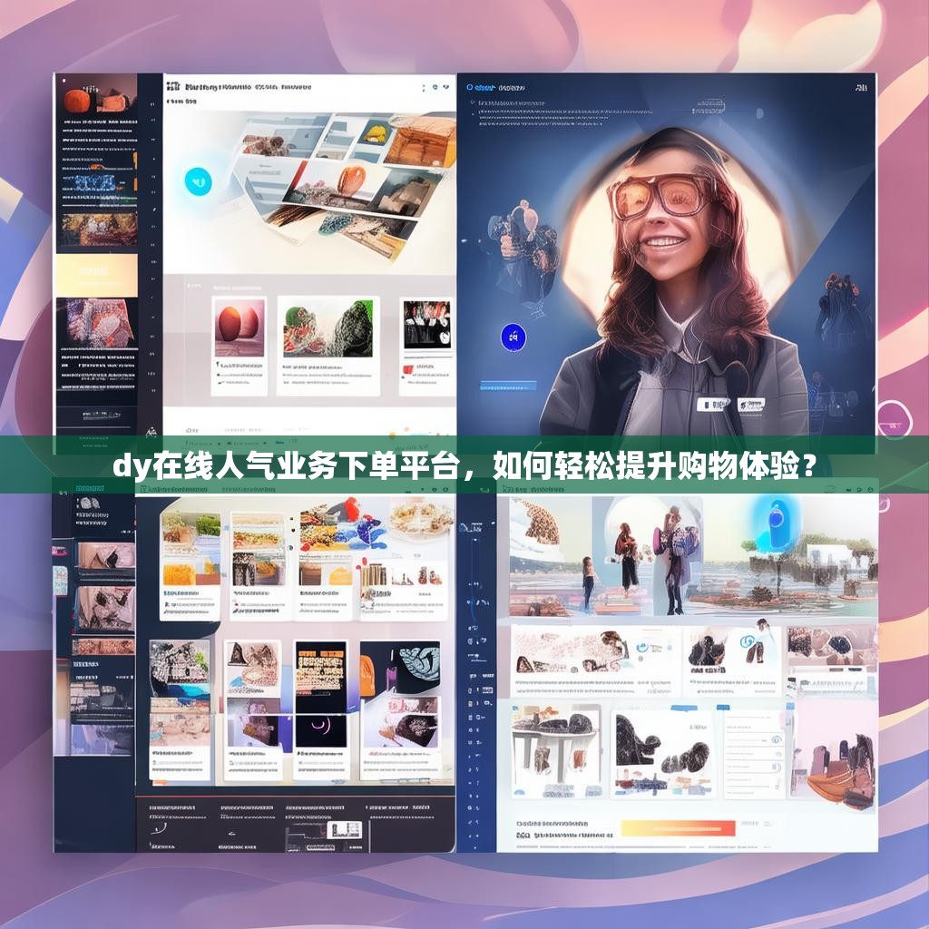 dy在线人气业务下单平台,如何轻松提升购物体验? dy在线人气业务下单平台,如何轻松提升购物体验?