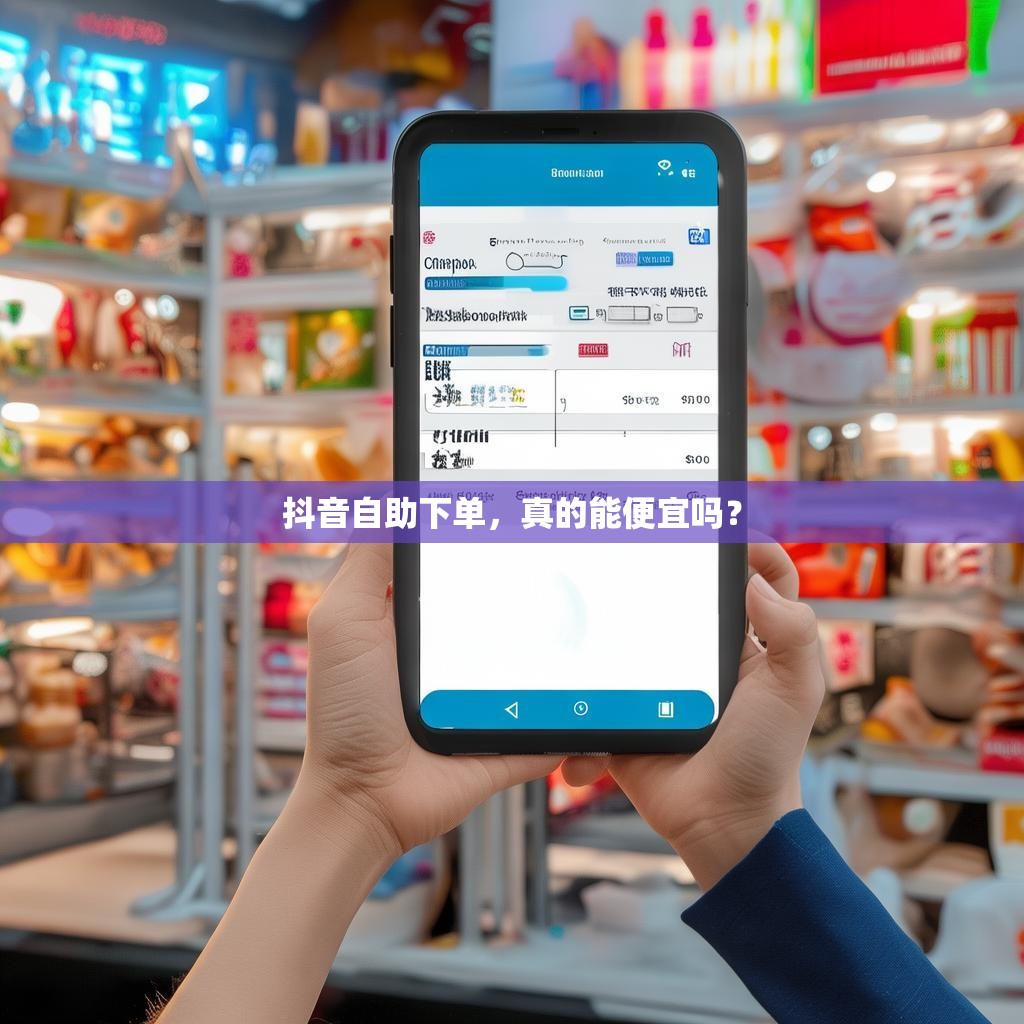 抖音自助下单，真的能便宜吗？