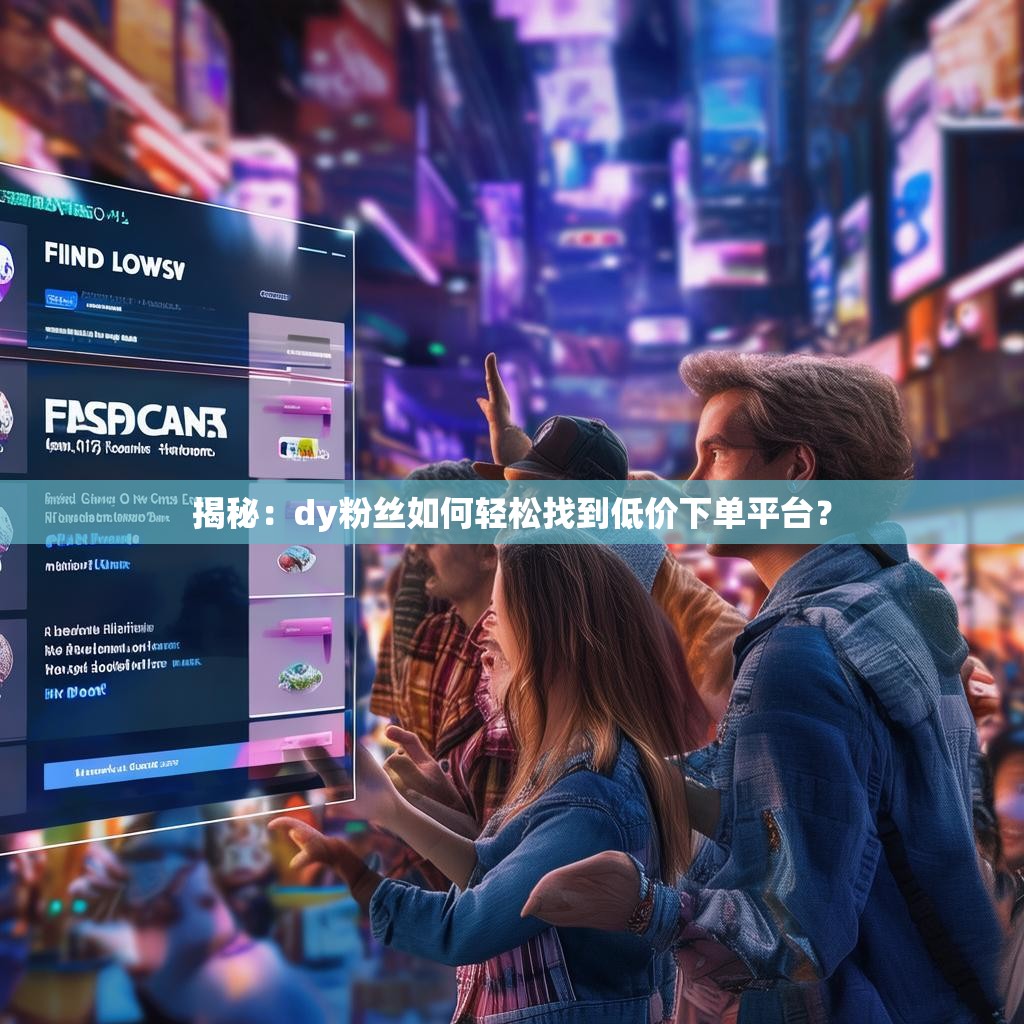 揭秘：dy粉丝如何轻松找到低价下单平台？