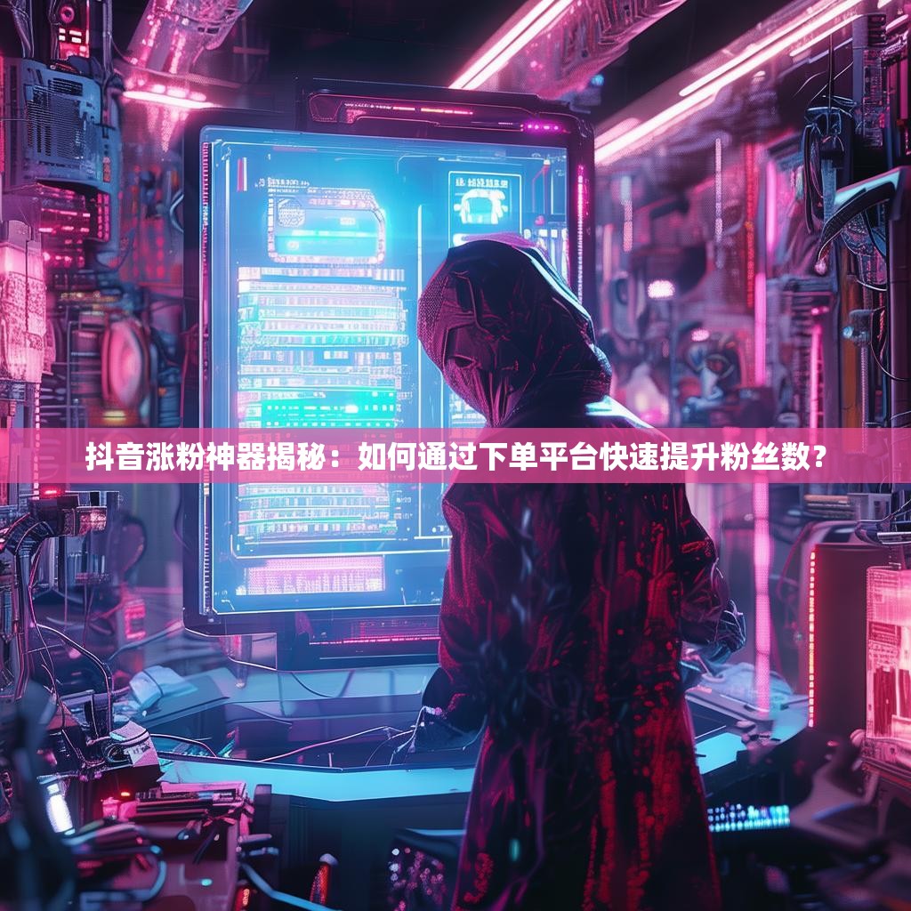 抖音涨粉神器揭秘：如何通过下单平台快速提升粉丝数？