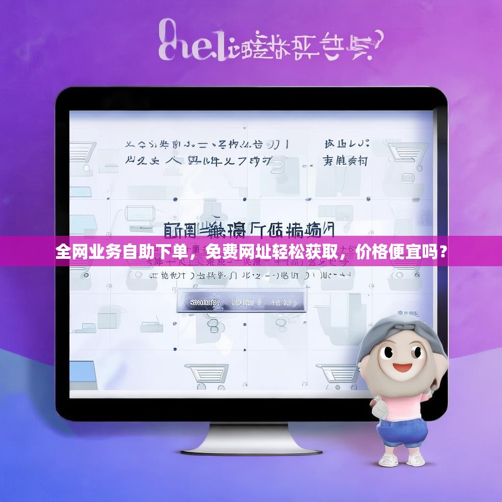 全网业务自助下单,免费网址轻松获取,价格便宜吗? 全网业务自助下单,免费网址轻松获取,价格便宜吗?