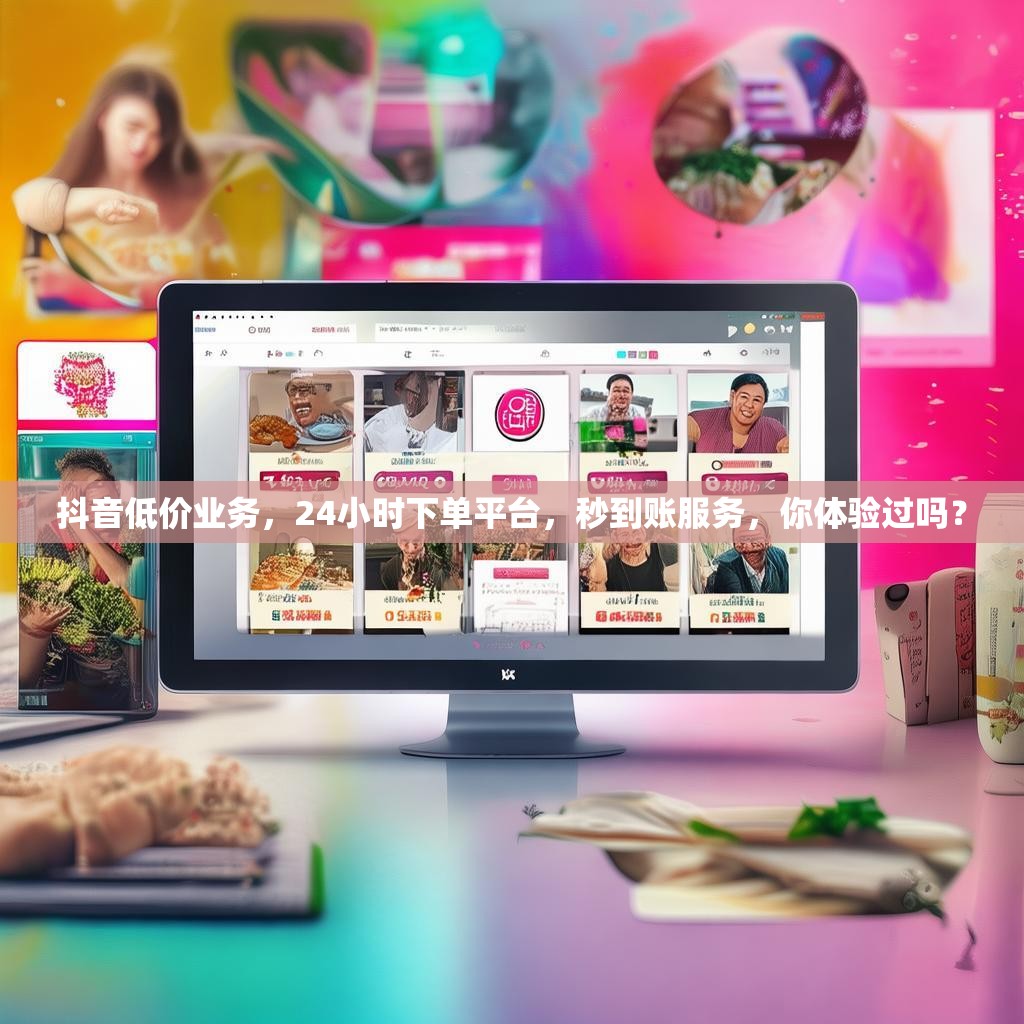 抖音低价业务，24小时下单平台，秒到账服务，你体验过吗？