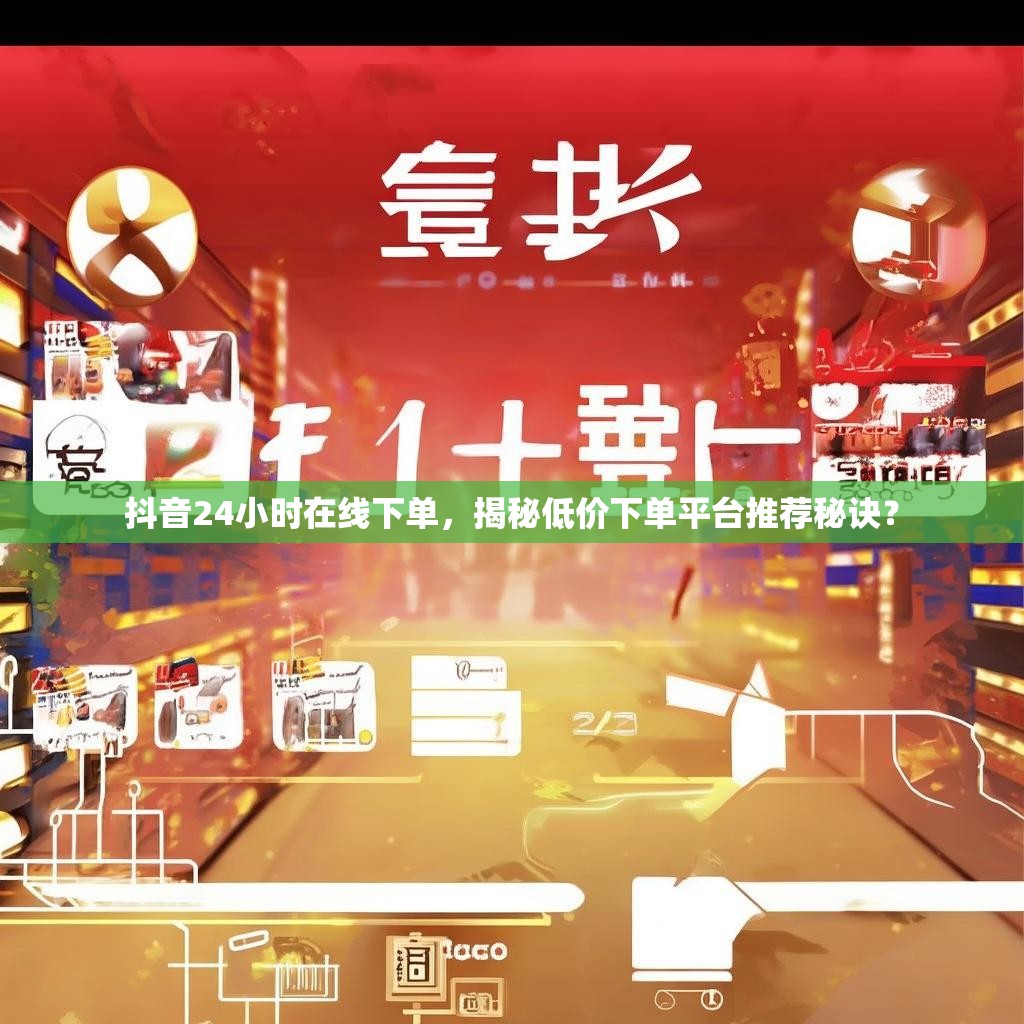 抖音24小时在线下单,揭秘低价下单平台推荐秘诀? 抖音24小时在线下单,揭秘低价下单平台推荐秘诀?