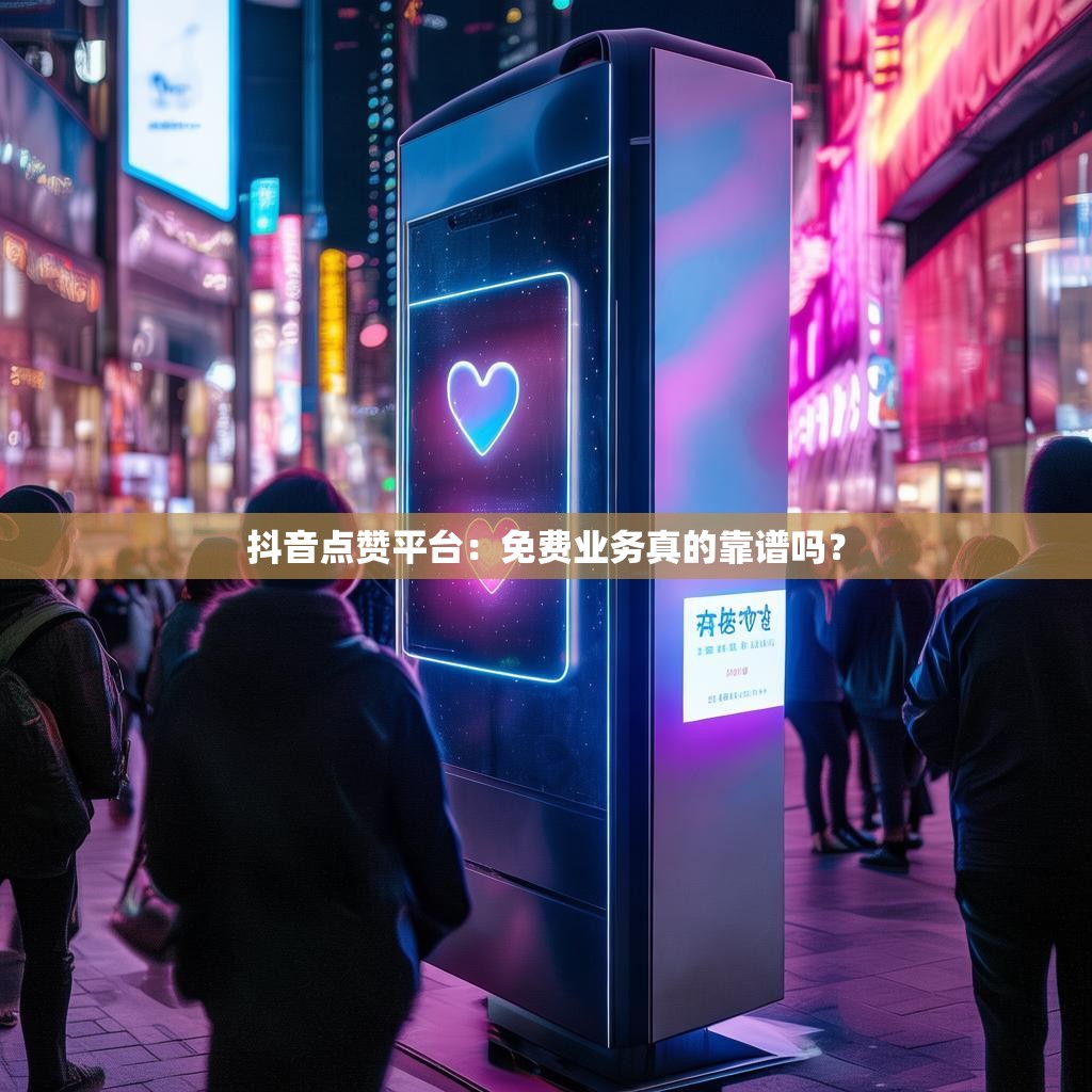 抖音点赞平台：免费业务真的靠谱吗？