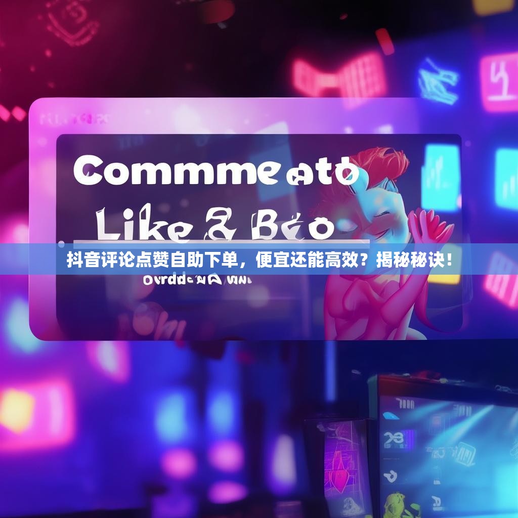 抖音评论点赞自助下单,便宜还能高效?揭秘秘诀! 抖音评论点赞自助下单,便宜还能高效?揭秘秘诀!