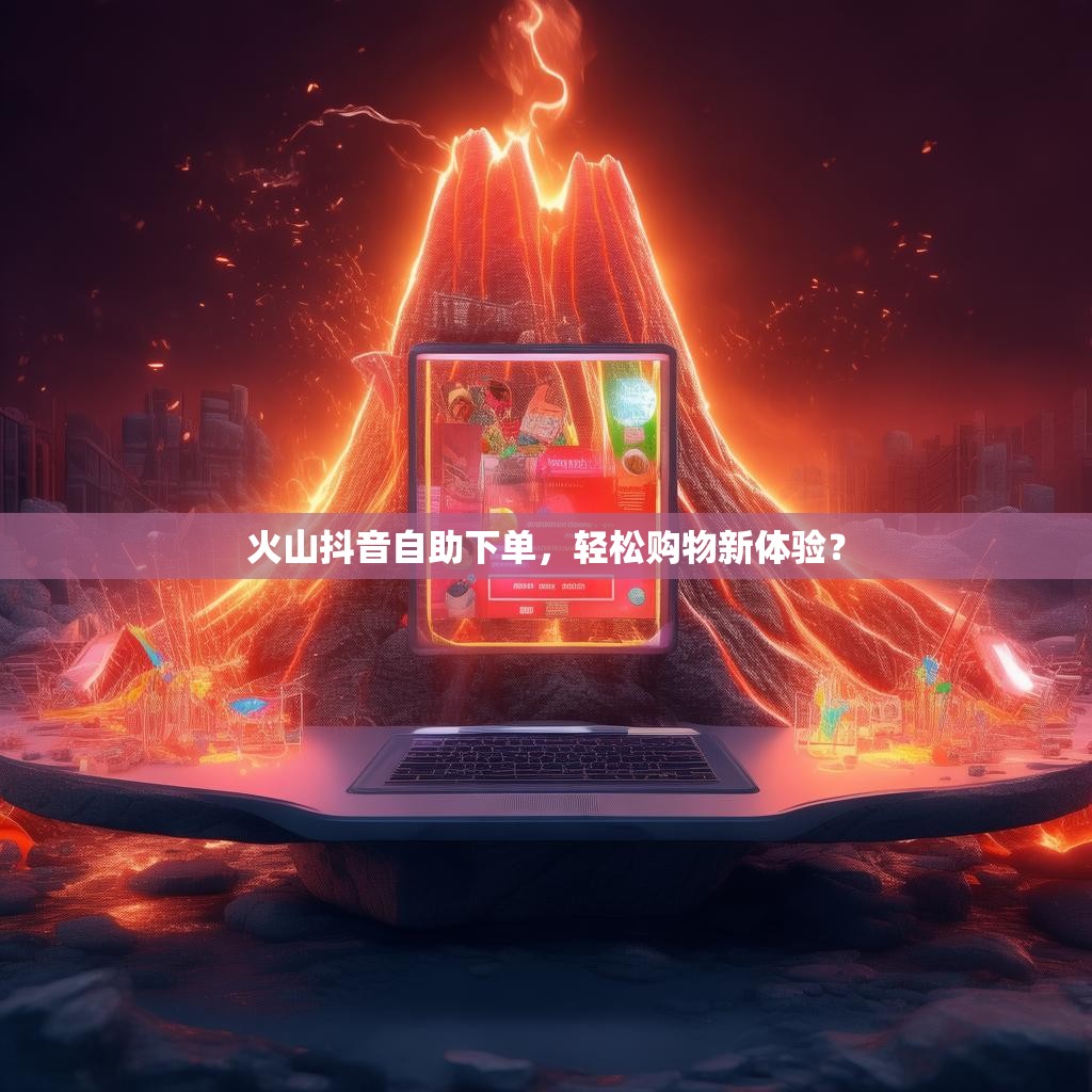 火山抖音自助下单，轻松购物新体验？