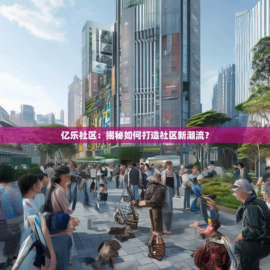 亿乐社区:揭秘如何打造社区新潮流? 亿乐社区:揭秘如何打造社区新潮流?