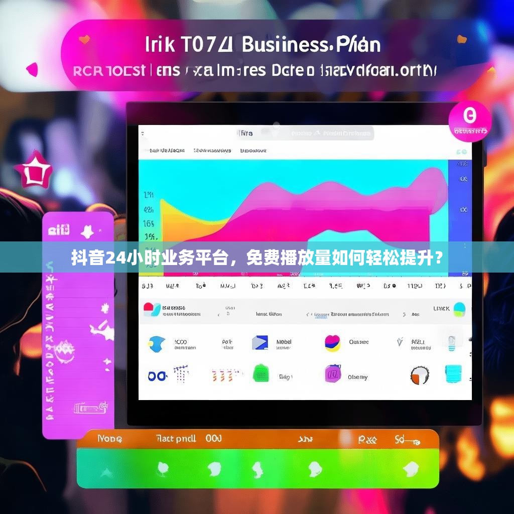 抖音24小时业务平台，免费播放量如何轻松提升？