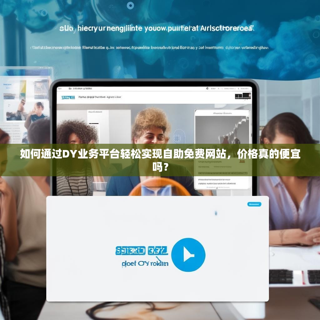如何通过DY业务平台轻松实现自助免费网站，价格真的便宜吗？