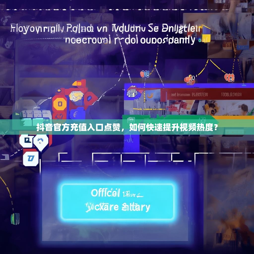 抖音官方充值入口点赞，如何快速提升视频热度？