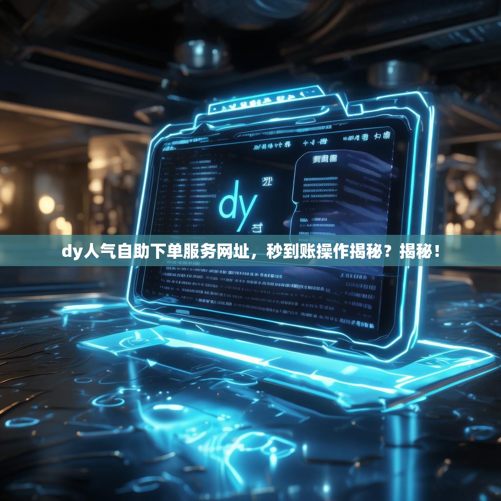 dy人气自助下单服务网址，秒到账操作揭秘？揭秘！