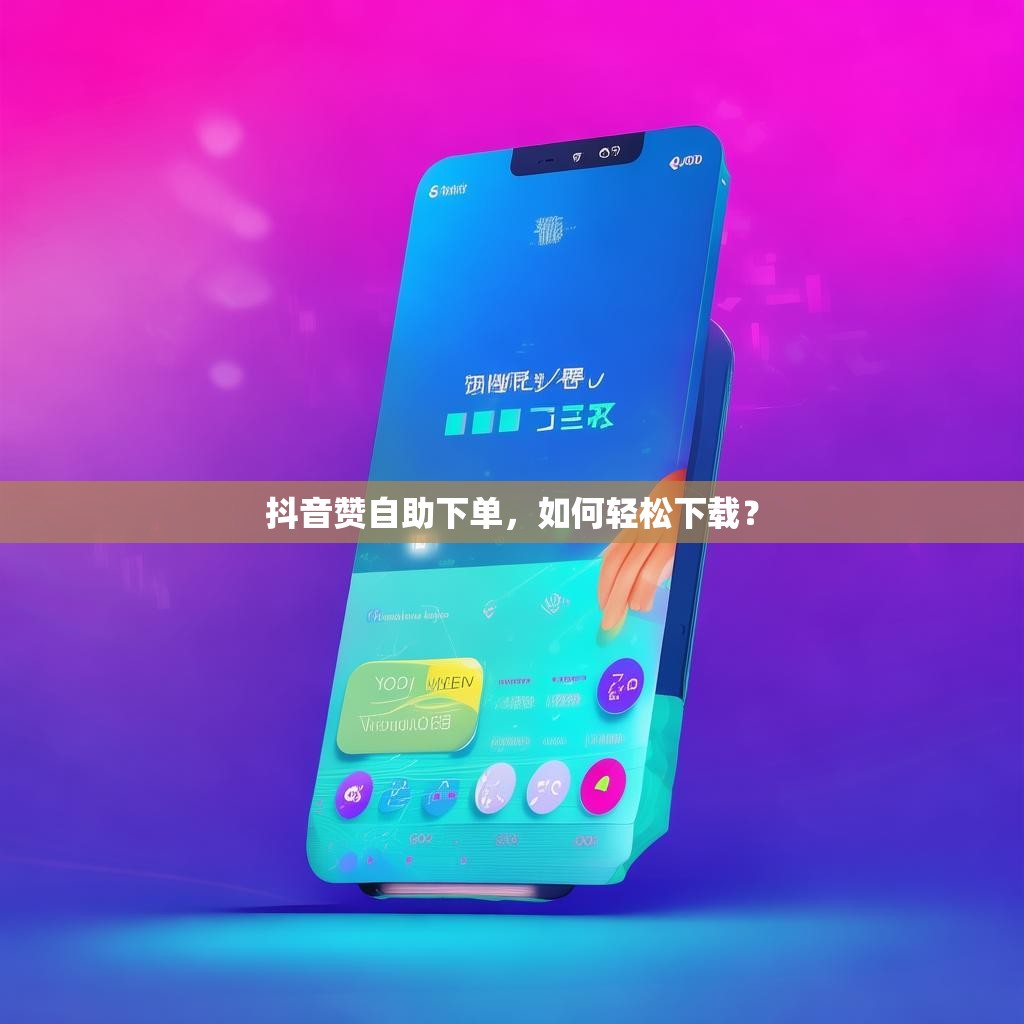 抖音赞自助下单，如何轻松下载？