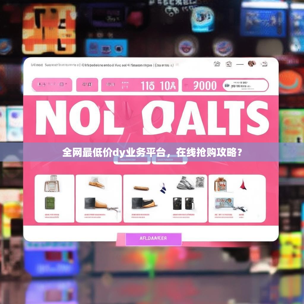 全网最低价dy业务平台，在线抢购攻略？