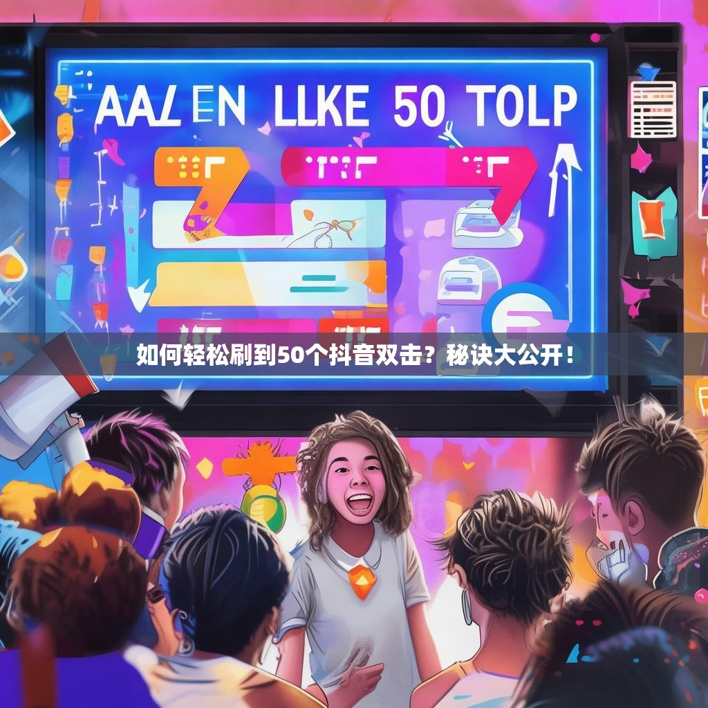 如何轻松刷到50个抖音双击？秘诀大公开！