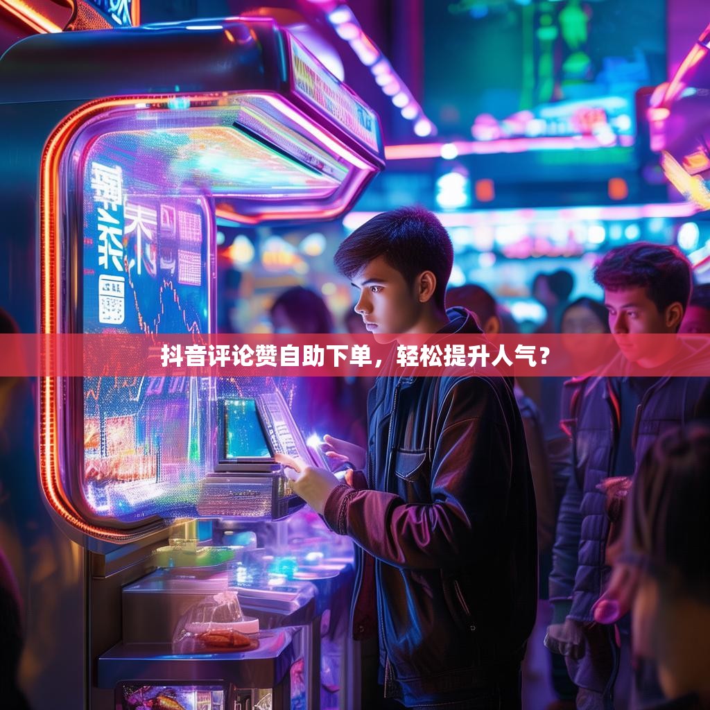 抖音评论赞自助下单,轻松提升人气? 抖音评论赞自助下单,轻松提升人气?