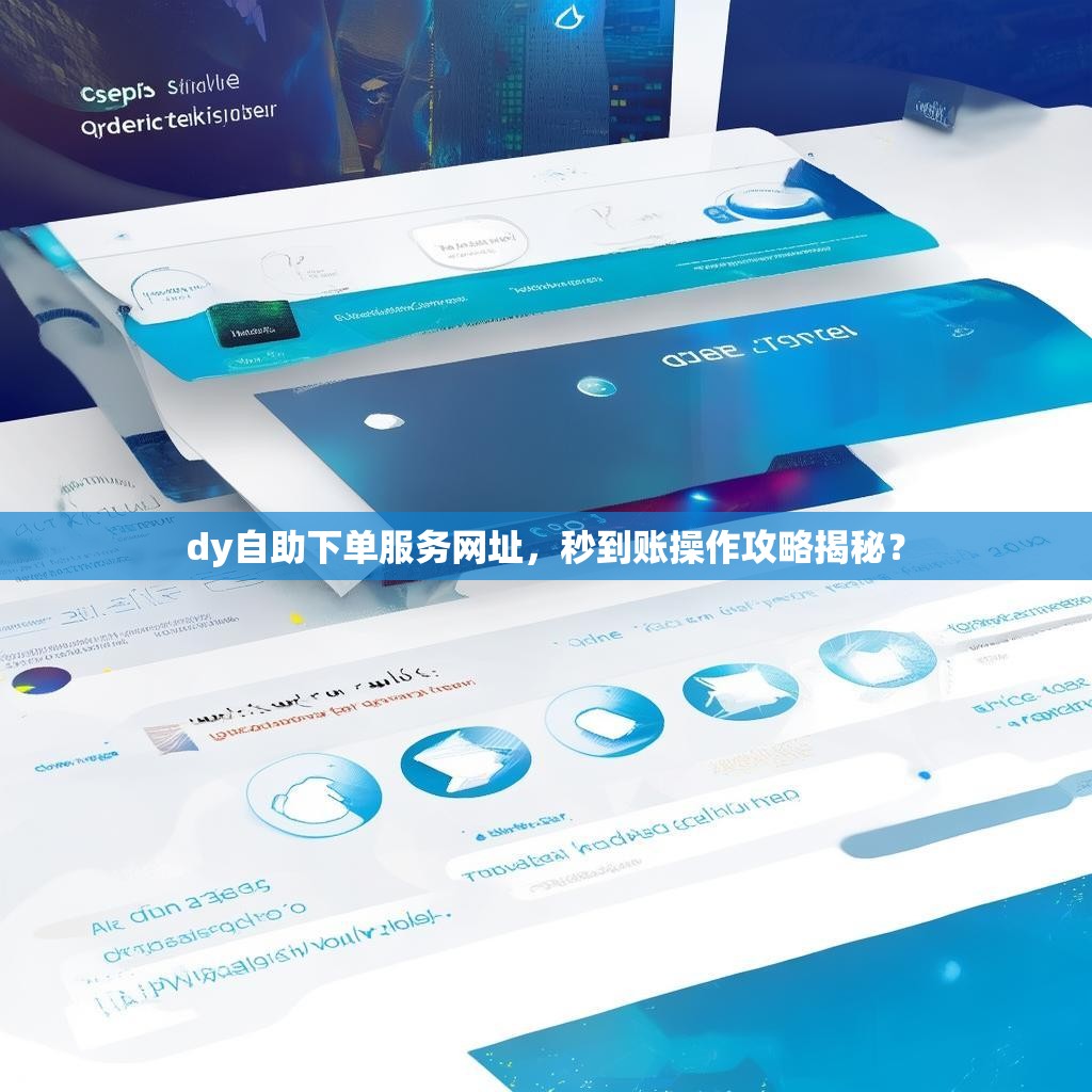 dy自助下单服务网址，秒到账操作攻略揭秘？