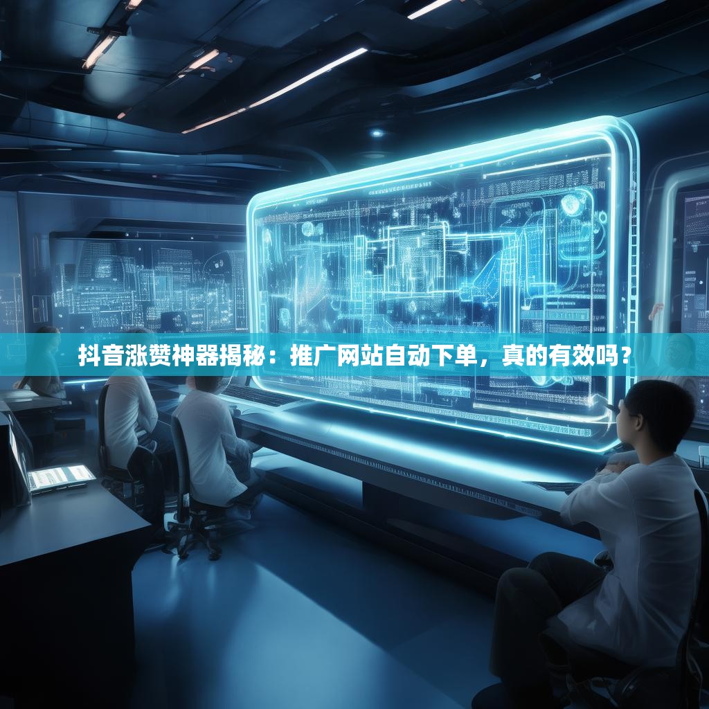 抖音涨赞神器揭秘：推广网站自动下单，真的有效吗？
