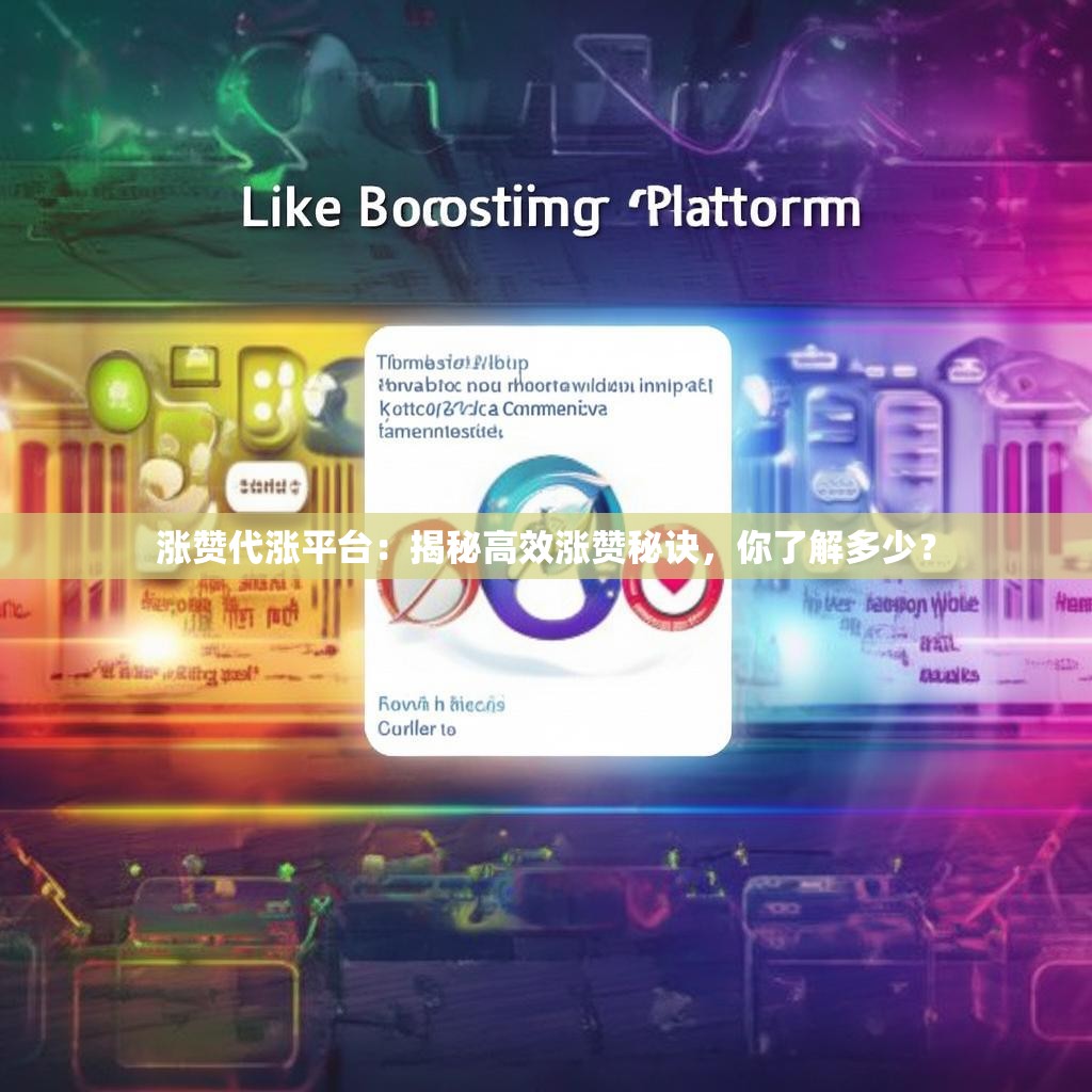 涨赞代涨平台：揭秘高效涨赞秘诀，你了解多少？
