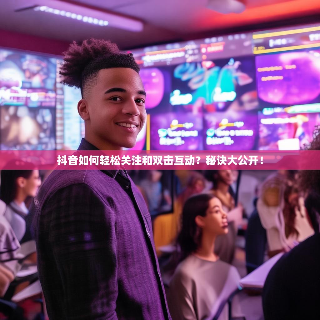抖音如何轻松关注和双击互动？秘诀大公开！