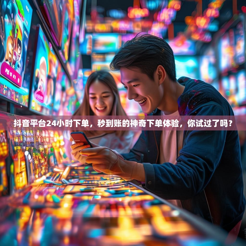 抖音平台24小时下单,秒到账的神奇下单体验,你试过了吗? 抖音平台24小时下单,秒到账的神奇下单体验,你试过了吗?