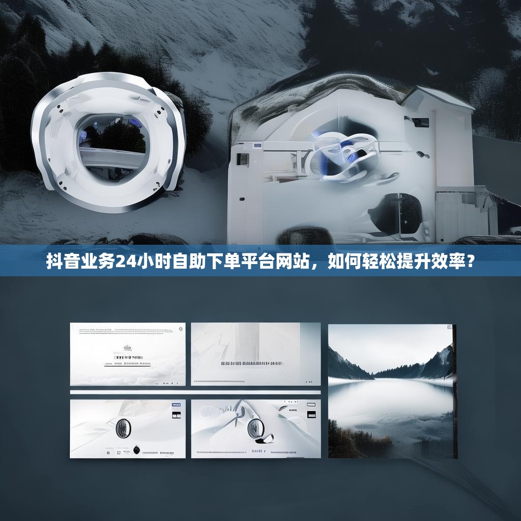抖音业务24小时自助下单平台网站，如何轻松提升效率？
