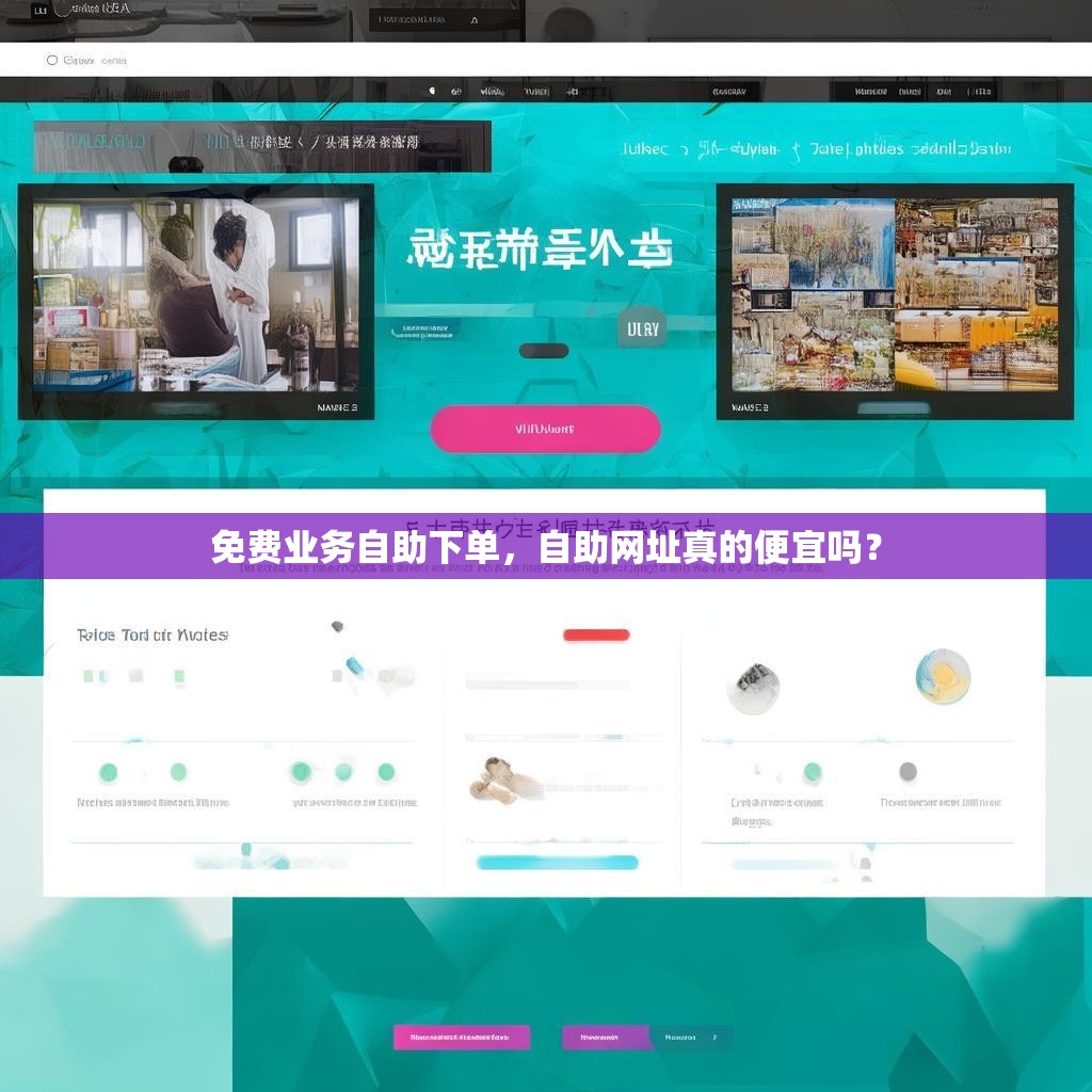 免费业务自助下单，自助网址真的便宜吗？