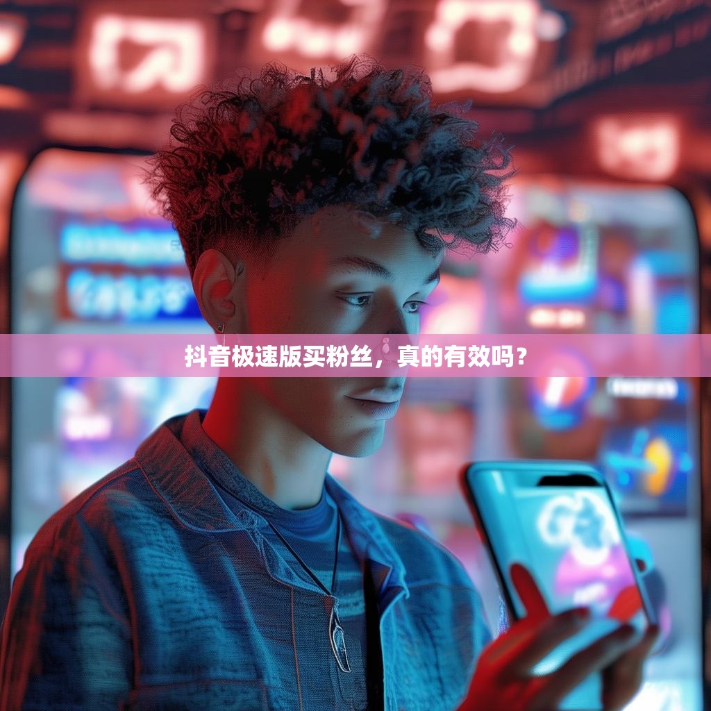 抖音极速版买粉丝，真的有效吗？