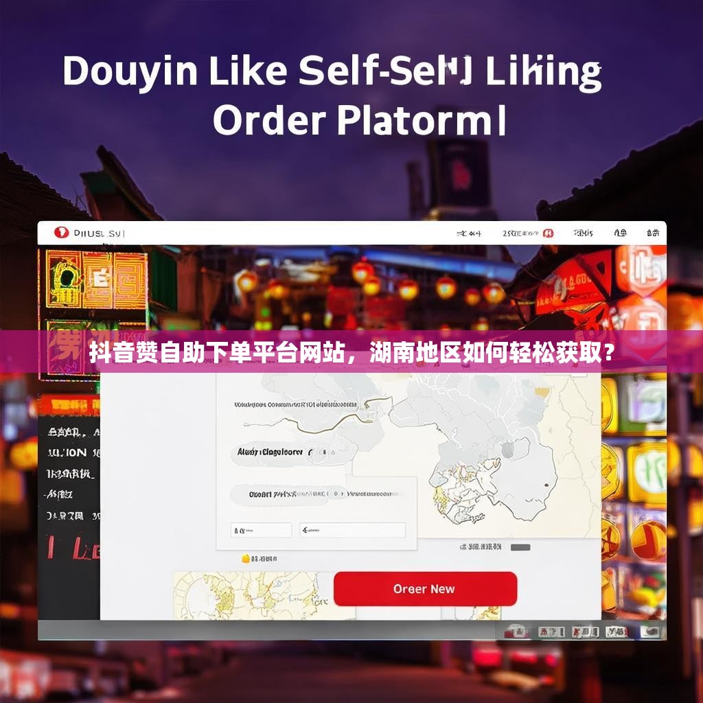 抖音赞自助下单平台网站，湖南地区如何轻松获取？