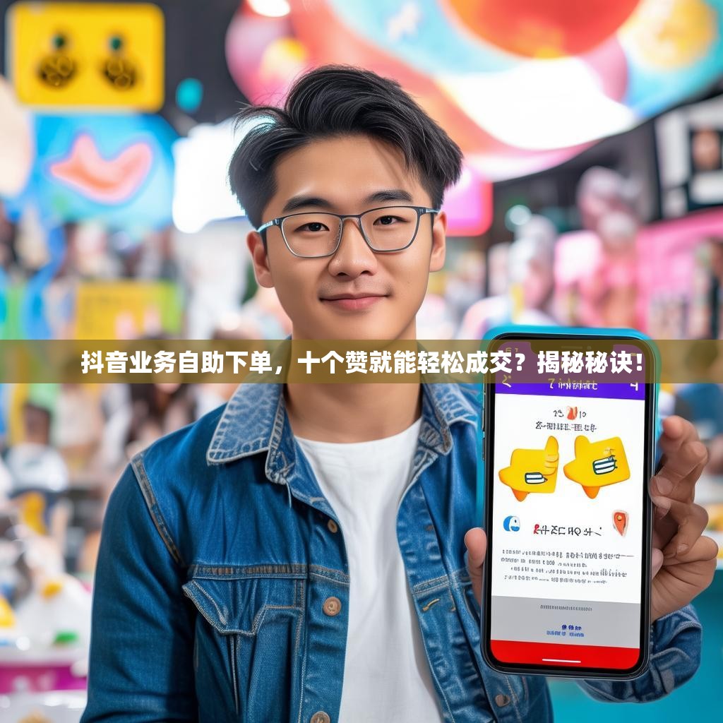 抖音业务自助下单，十个赞就能轻松成交？揭秘秘诀！